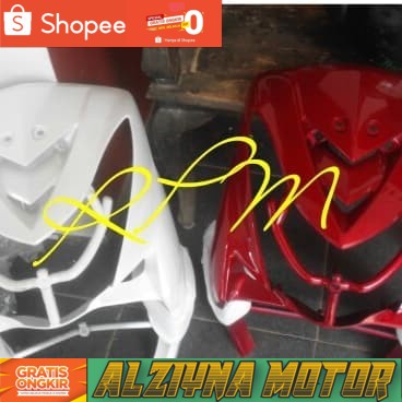 tameng depan Mio Soul Lama karbu