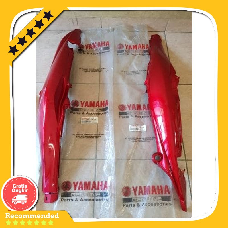 Spare Part Motor Cover Tutup Body Yamaha Jupiter Z Burhan Merah Marun Ori Asli Original