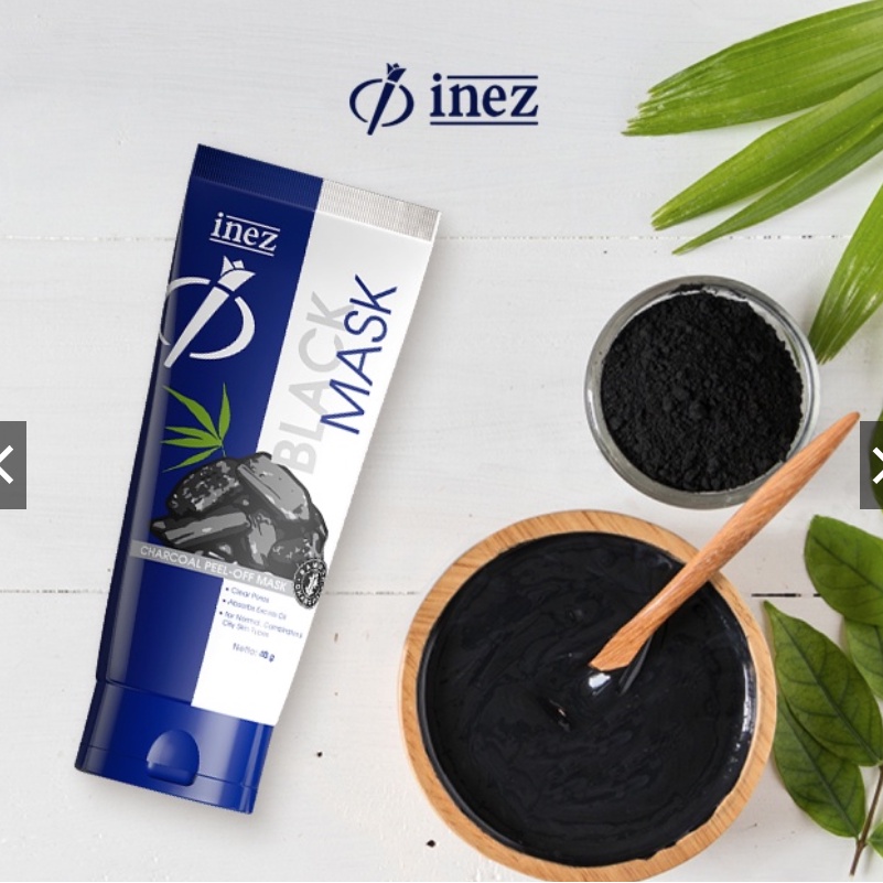 Inez Cosmetics Black Mask (Charcoal Peel-off Mask) 40 gr