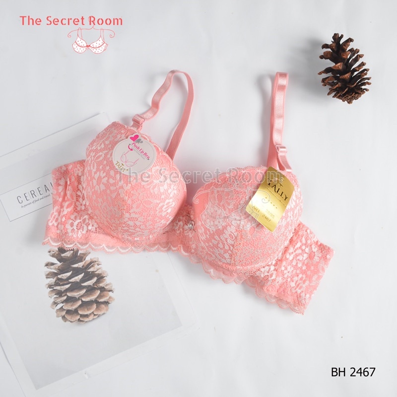 TALLY BRA BH 2467 | CUP B | BUSA TEBAL | PUSH UP BRA | ADA KAWAT | SIZE 34 - 38