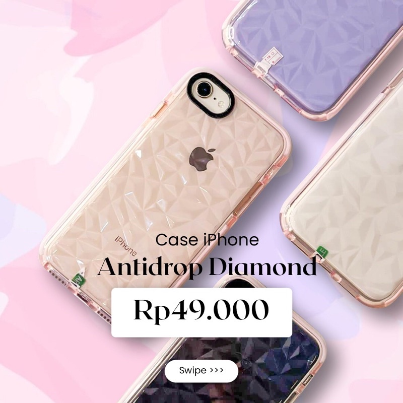 CASE IPHONE ANTIDROP DIAMOND