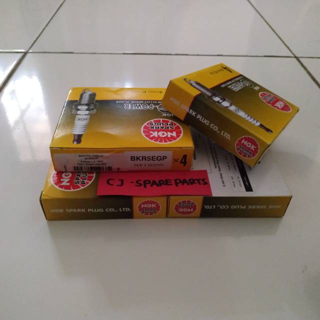 Busi Toyota Vios 2007- Gen 2 NGK BKR5EGP Platinum G-Power Harga Satuan