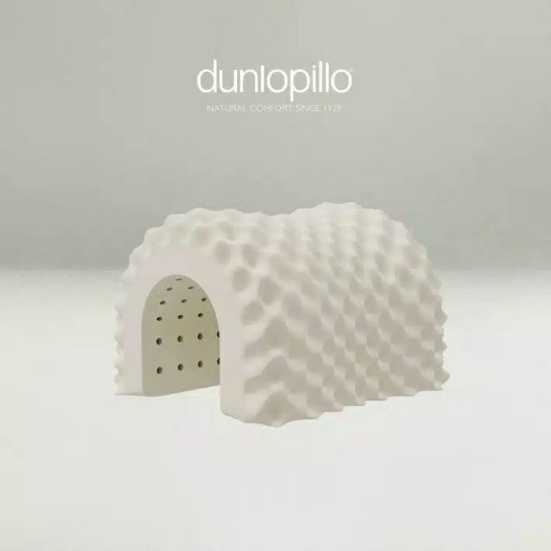 Dunlopillo Ergo Massage Latex Pillow Dplatex Ergo Export Quality By Dunlopillo