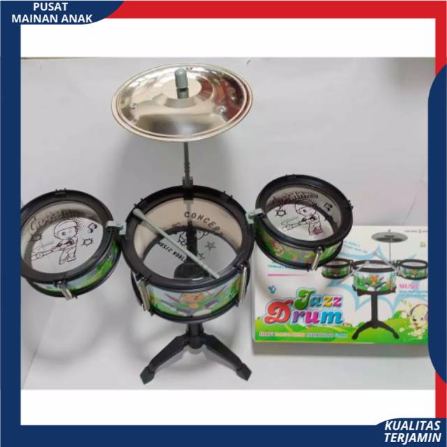 MAINAN ANAK DRUM SET MINI DRUM  -MAINAN EDUKASI ALAT MUSIC DRAM ANAK