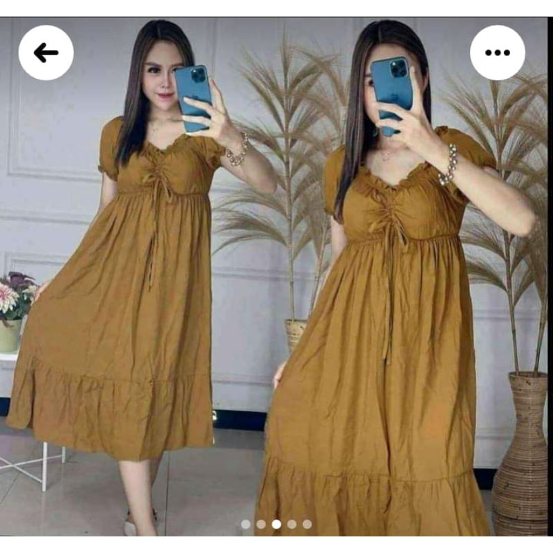 Daster Elsa Kerut Polos/Motif polka||Daster Kekinian||Daster Viral Ikatan Cinta