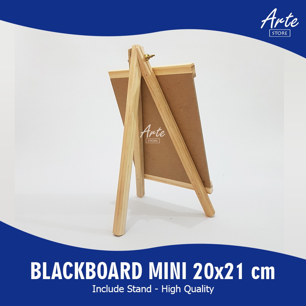 Blackboard Mini - Papan Tulis Hitam Kecil 20x21 cm