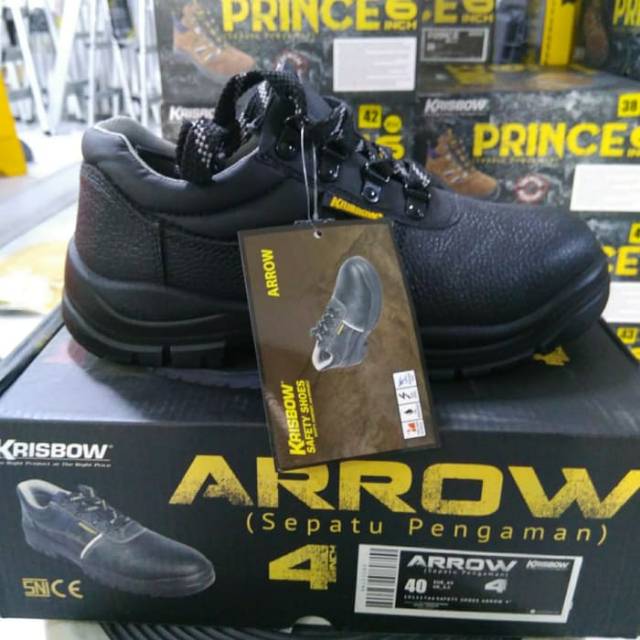  Sepatu  Safety  type Arrow 4 inc Krisbow  Shopee  Indonesia