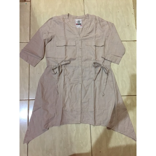 preloved tunik Logo Jeans