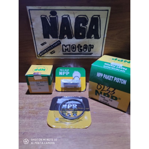 Piston Kit Legenda Revo Lama Supra Fit Lama Supra Fit X Os 50 NPP