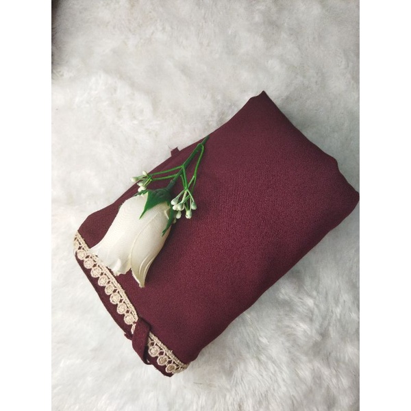 BERGO MARYAM RENDA-Maroon