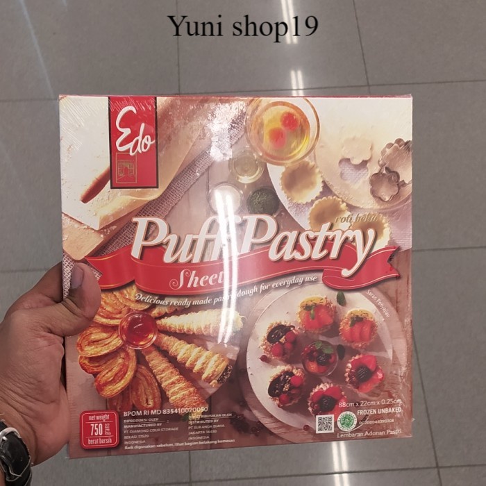 

edo puff pastry 750gr frozen
