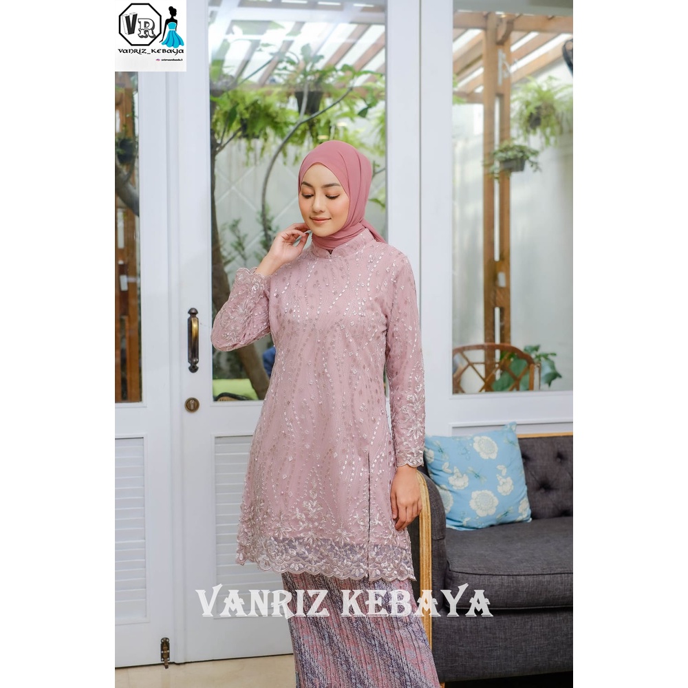 Vanriz Kebaya-Tunik Kebaya Tile Nagita