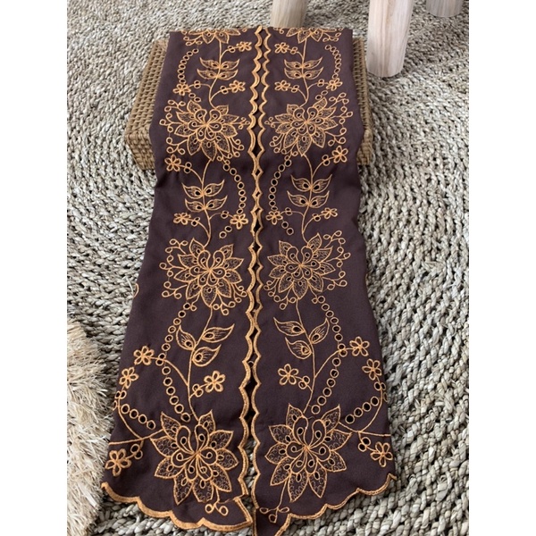 Kebaya bordir bali/bahan kebaya