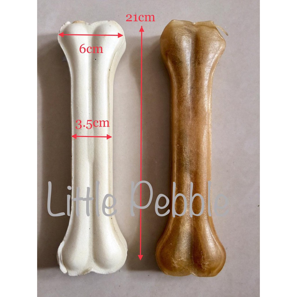 Tulang Gigitan Anjing Pressed Bone 8&quot; 170g Mainan Cemilan Gigitan