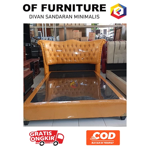 Divan dipan sandaran king 160x200 promo gratis ongkir