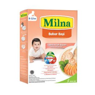 Bubur MIlna MPASI Bayi 6+ dan 8+ fortifikasi