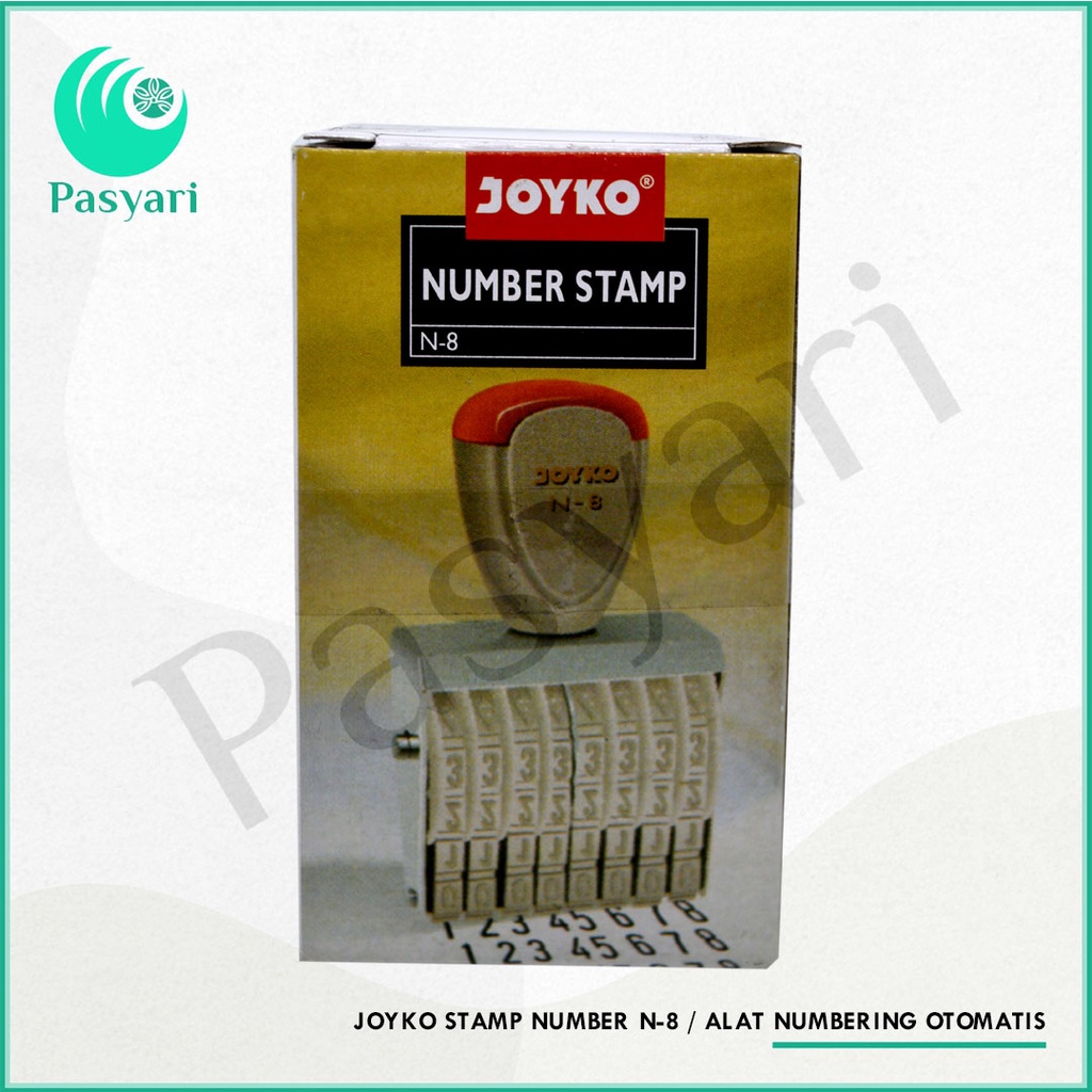 

Joyko Stamp Number N-8 Alat Numbering Otomatis