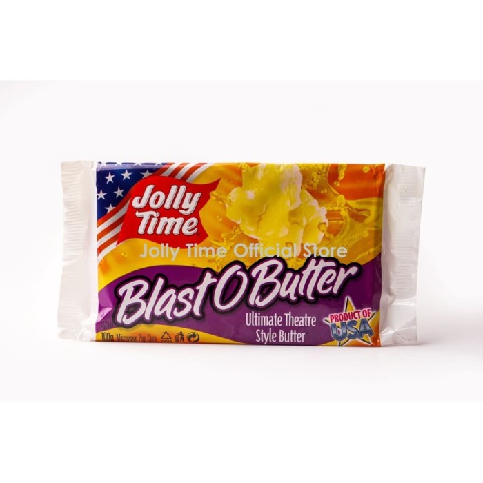 

INSTANT-CAMILAN- JOLLY TIME MICROWAVE POPCORN - BLAST O BUTTER PRODUCT OF USA -CAMILAN-INSTANT.