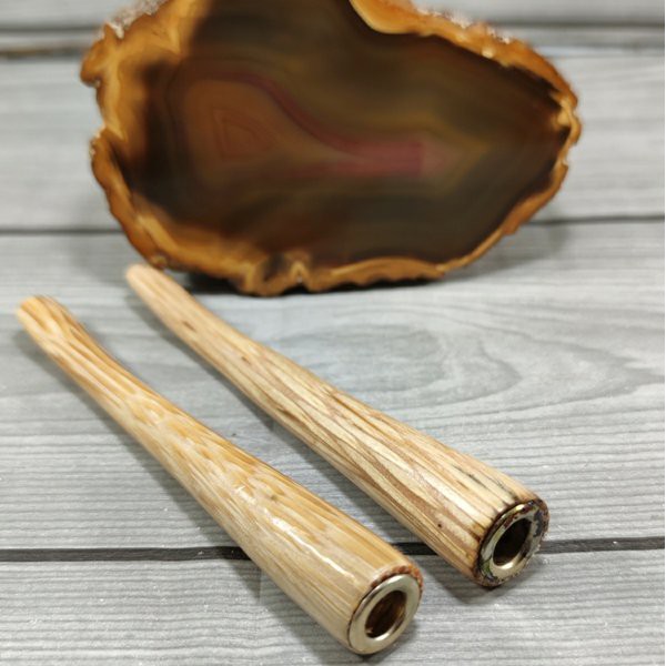 Pipa Cangklong Once Kayu Bambu Rebung Original Dengan Ring