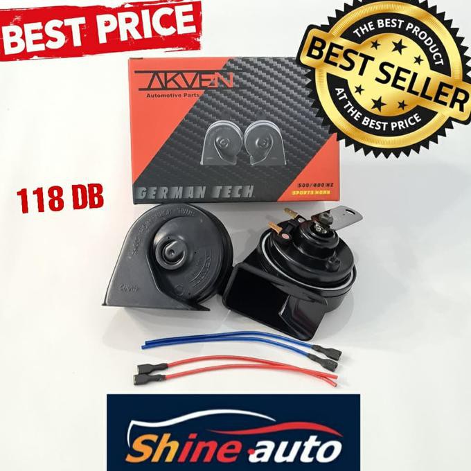 READY STOK KLAKSON AKVEN. 118 DB. BEST QUALITY TERPERCAYA