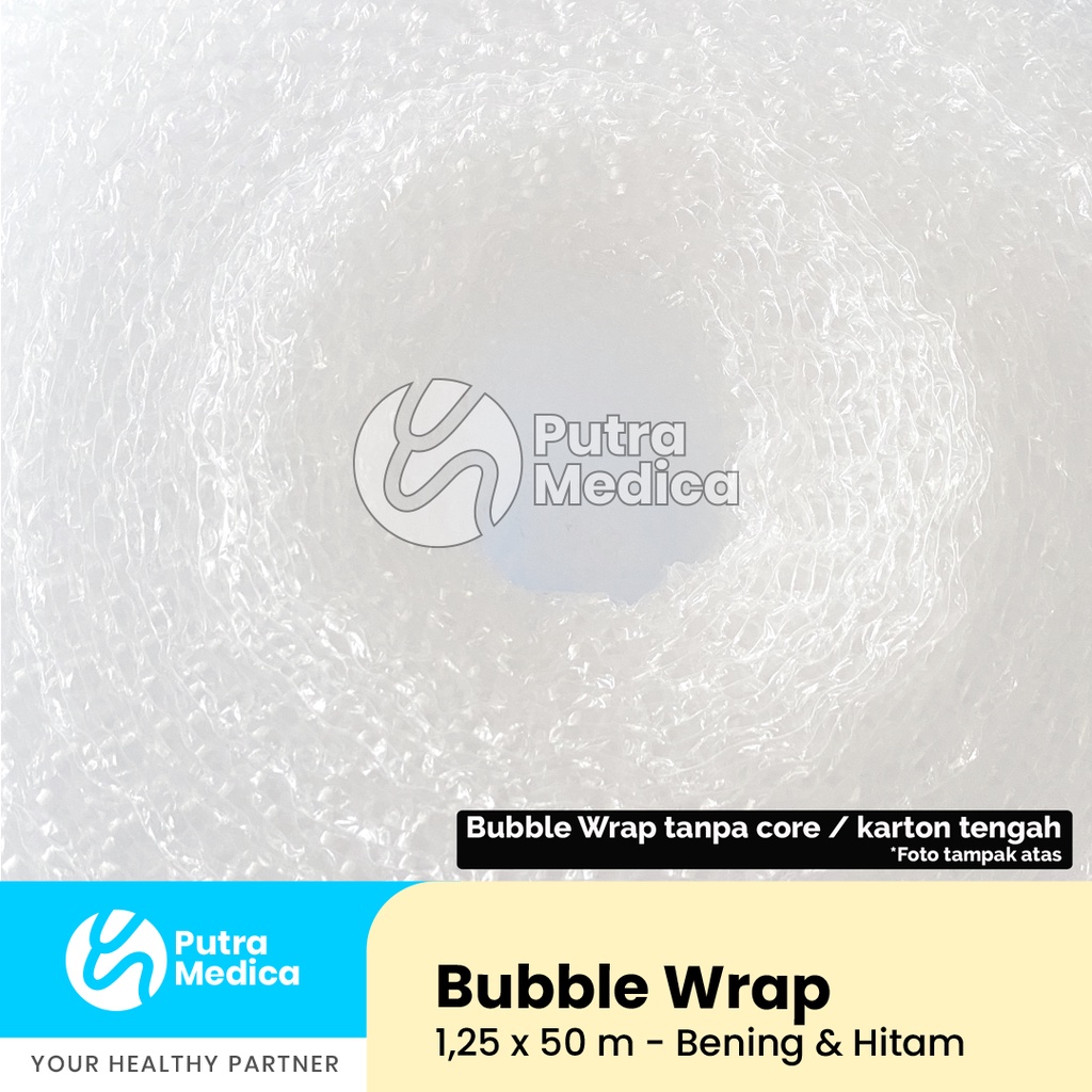 Bubble Wrap 1 Roll [1,25 x 50m] / Plastik Gelembung Pletokan / Buble Pack