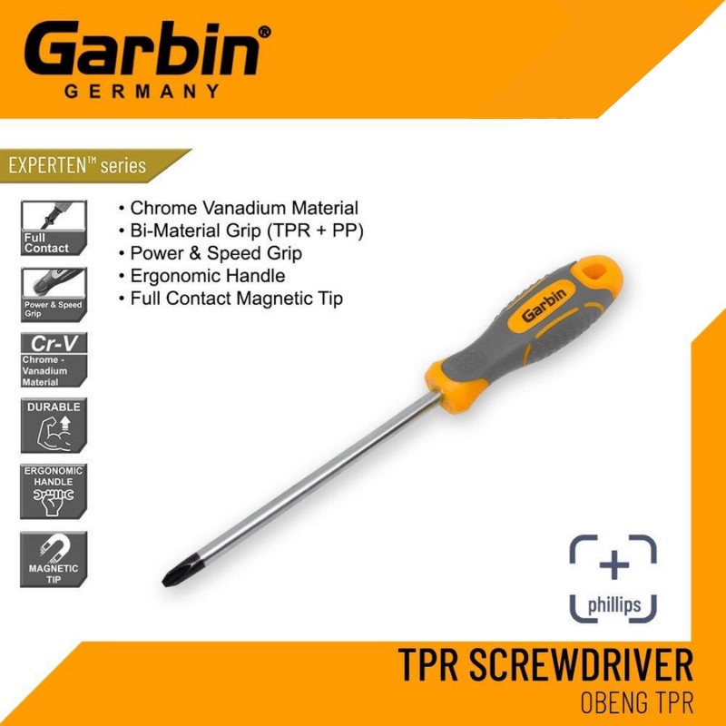 Garbin - ESD-EG116 - Obeng TPR 6x100 (+)