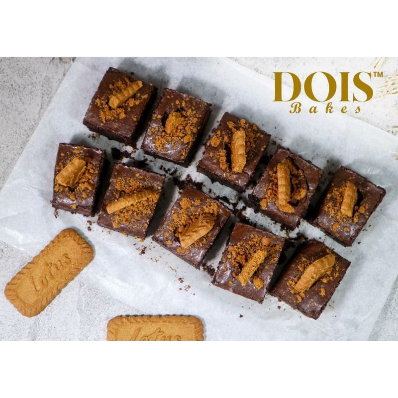 

Brownies Lotus - Dois Bakes