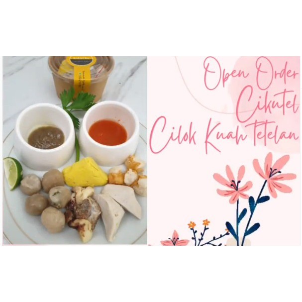

Makanan Beku Cilok Kuah Tetelan (Cikutel)