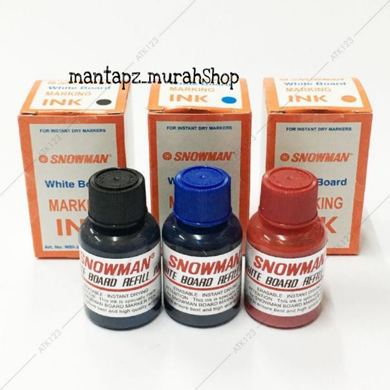 

TINTA SPIDOL WHITEBOARD SNOWMAN (Perbotol)