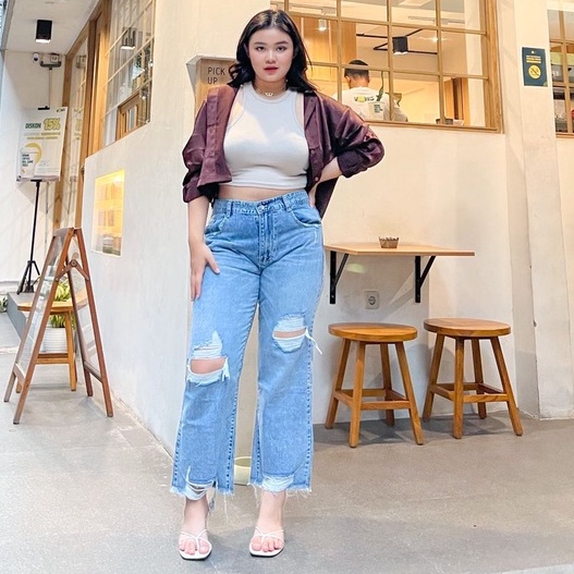 CELANA JEANS WANITA BF GLENDA-SYS CLOTHIER