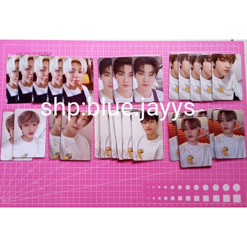 STOK BANYAK official pc photocard cafe nct dream jaemin jeno haechan chenle jisung mark