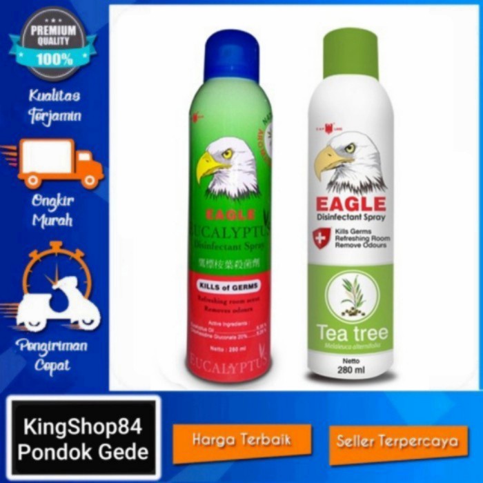 Eagle eucalyptus disinfectant spray 280ML - EUCALYPTUS OIL