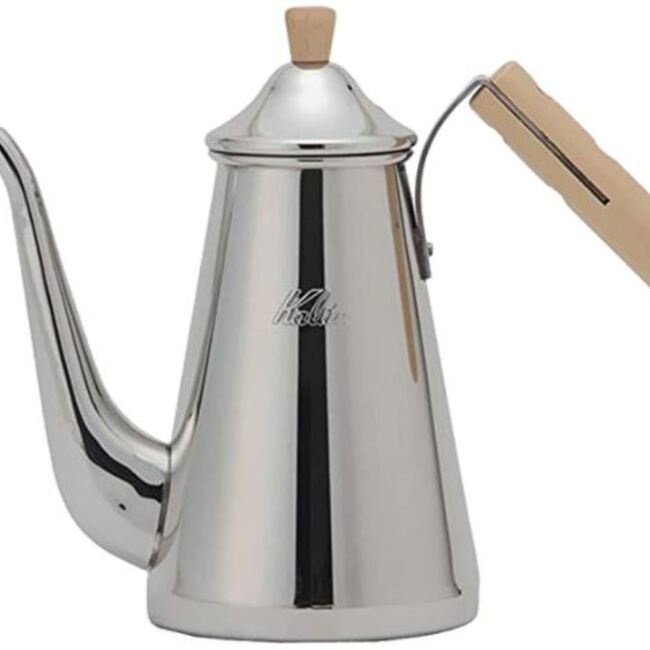 Kalita - Tsubame Drip Pot Slim Wood Handle (0.7L)-1
