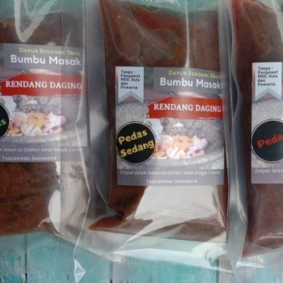 

UTS⋆ Bumbu RENDANG Asli Padang 1 KG Daging 350 grm Pasti Laris