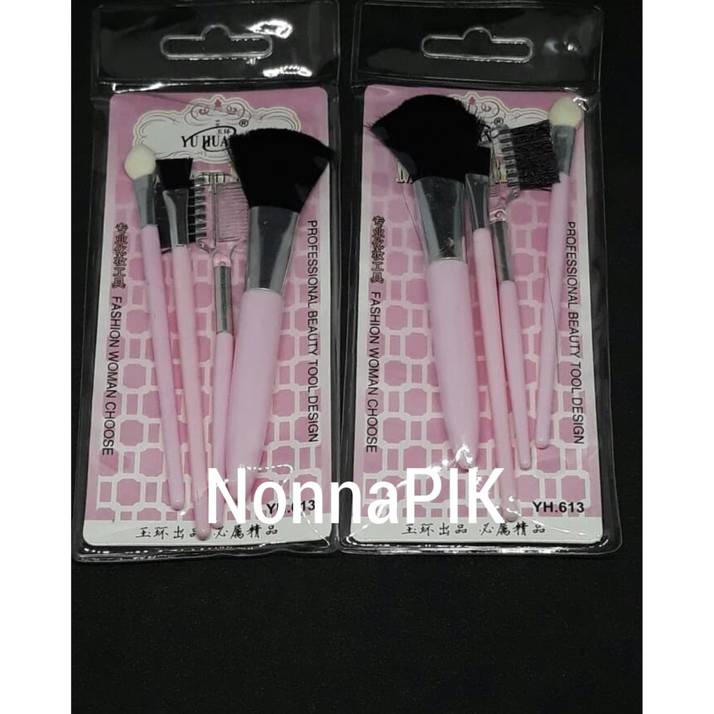 [ isi 4 kuas ] make up brush Yu Huan / Yuhuan brush set kit