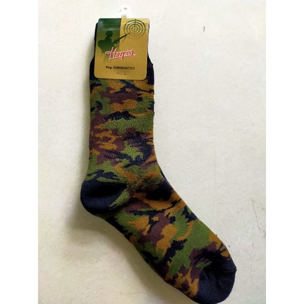 Kaos Kaki Tebal PDL TNI ARMY POLISI Doreng Polos / Kaos Kaki Kerja Wanita Pria / Kaos Kantor Kaki Anti Bakteri Adem Kuat Awet Terlaris Motif Casual Serat Bambu / Kaus Kaki Dewasa Harpist Formal Dewasa Remaja Kain Spandek