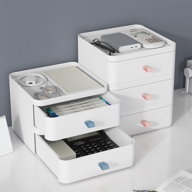 

DISCOUNT 1000 DESKTOP STORAGE BOX PLASTIC DRAWER OFFICE FILE STO SDC4133S