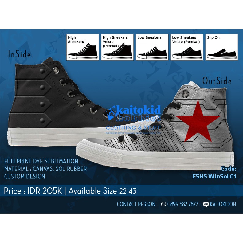 captain america winter soldier sneakers