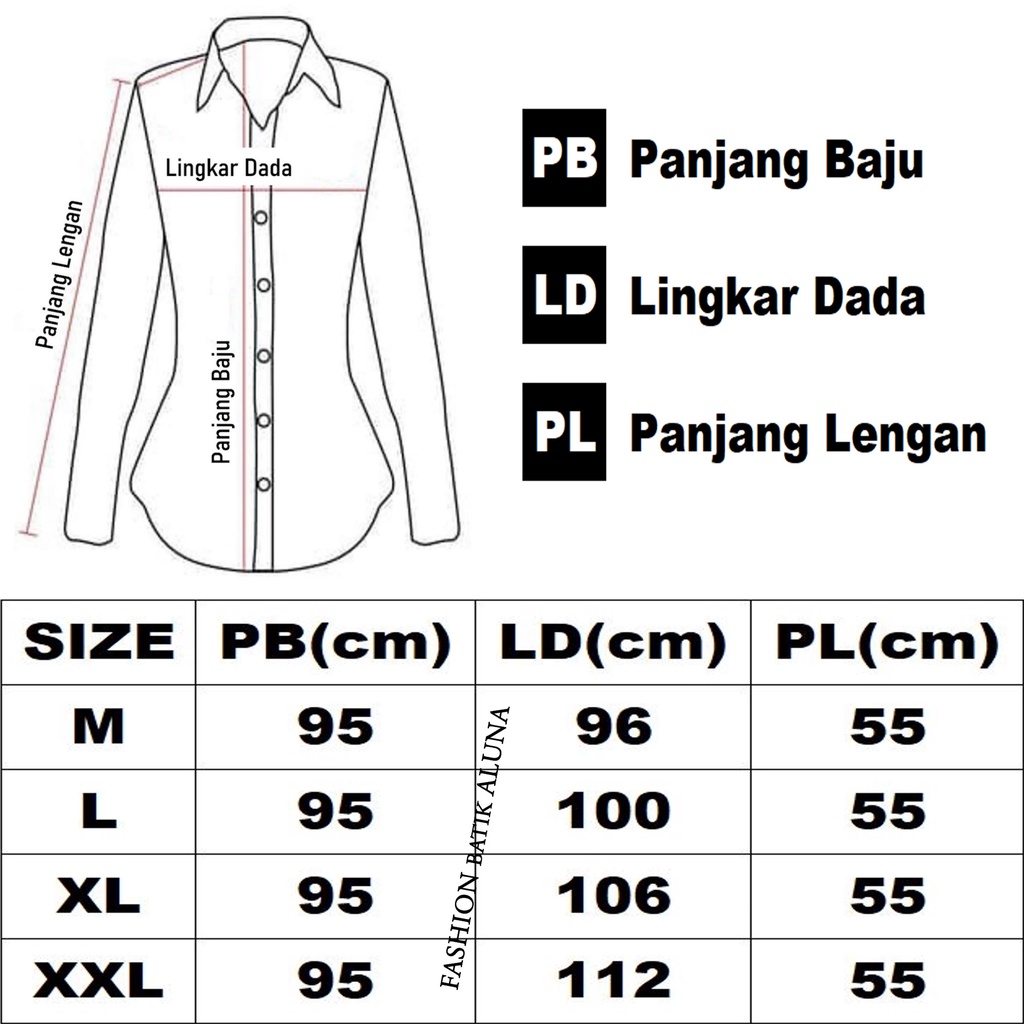 Baju Batik Wanita Modern Kantor Elegan Lengan Panjang Atasan Batik Tunik Wanita Dewasa Modern Premium Terbaru Kekinian Jumbo Couple Blouse Batik Modern Batik Kantor Wanita FASHION BATIK ALUNA