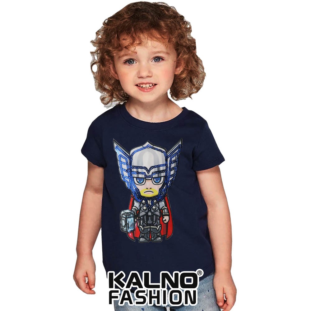 kaos baju anak THR umur 1 - 7 tahun, baju anak super hero, baju anak karakter