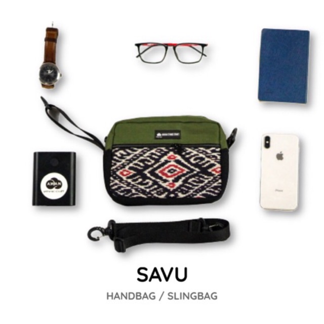 AEC SAVU Slingbag / Handbag Etnik Pria Wanita