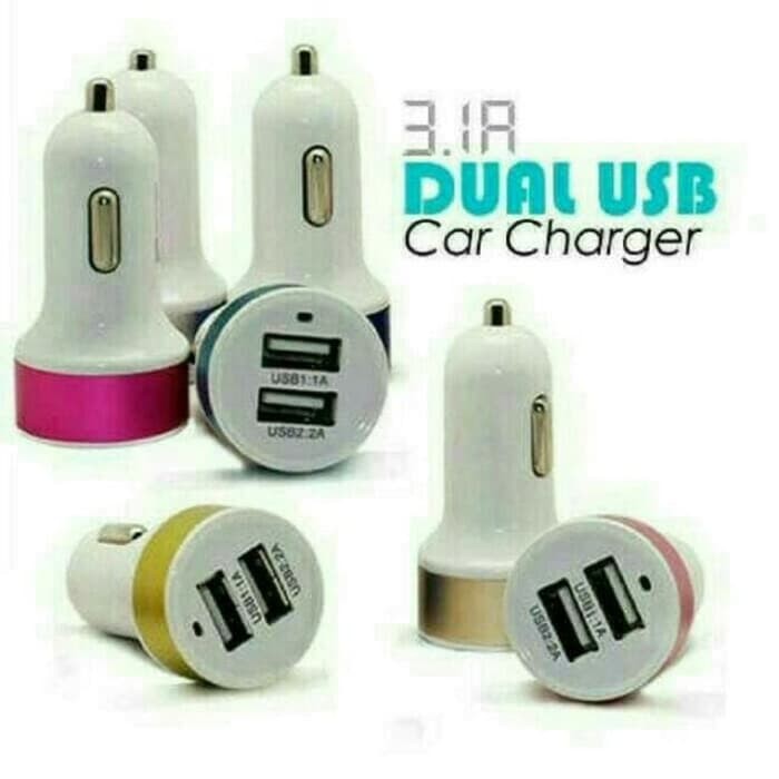 Dual USB Car Charger Fast And Speed Charging