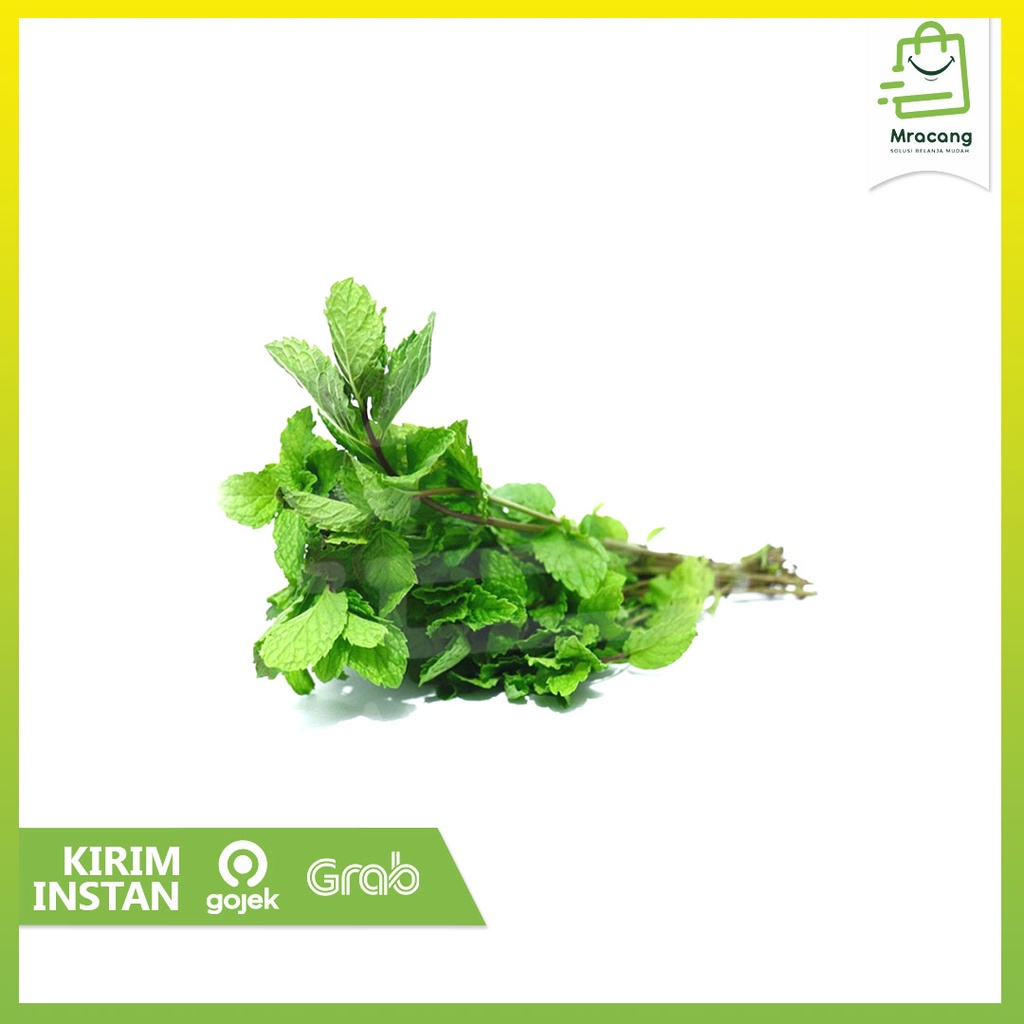 Daun Mint Fresh Pack - Berat 50gram / Sayur Segar