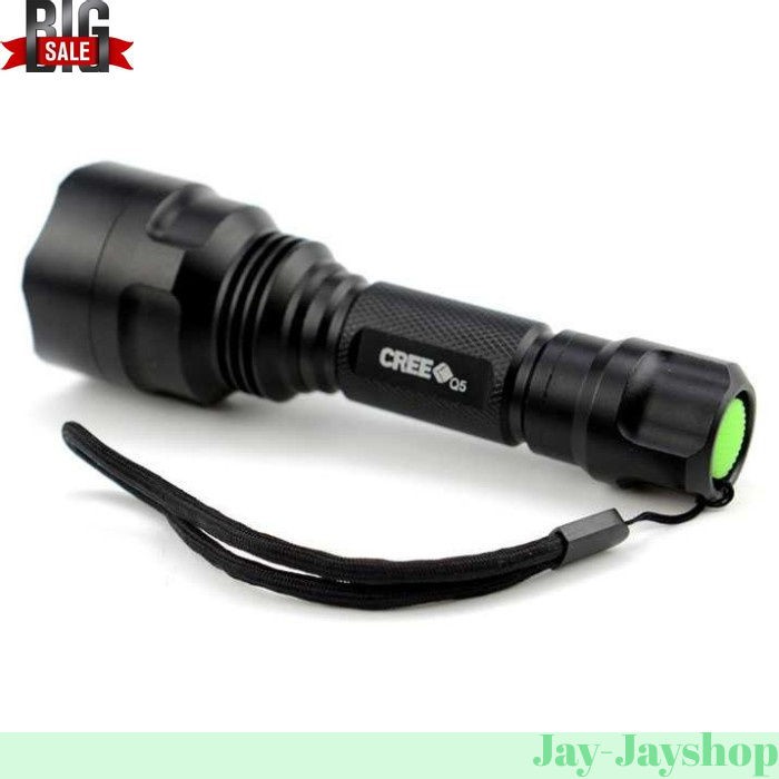 Senter LED Flashlight Waterproof Cree Q5 3800 Lumens LARIS