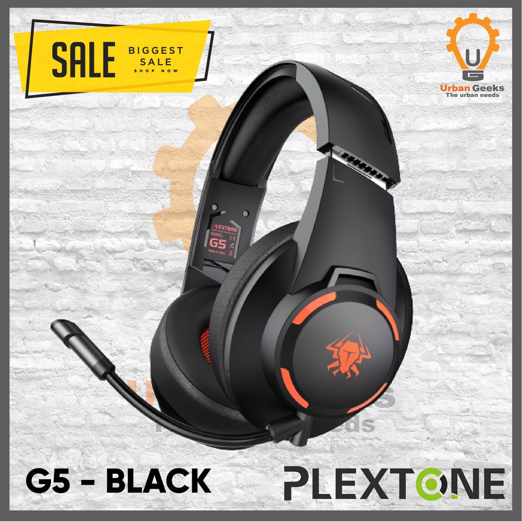 Gaming Headset Foldable Wireless with ENC Mic Plextone G5