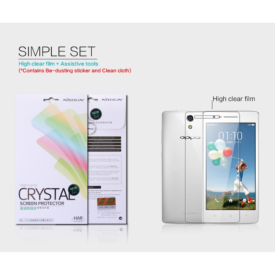 Nillkin Crystal Screen Protector Oppo Mirror 3