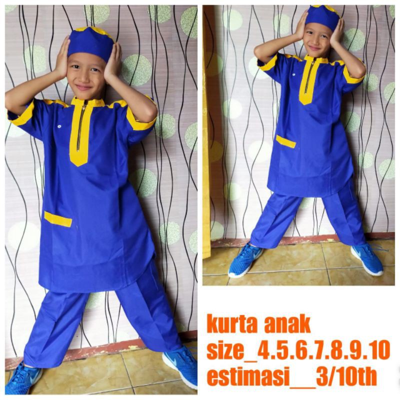 Koko anak BAJU KOKO KURTA ANAK