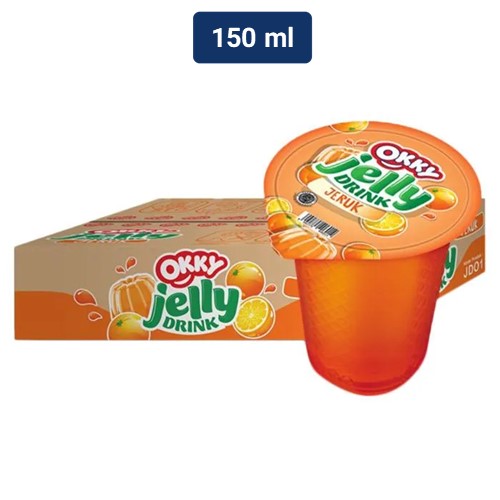 Jual Okky Jelly Drink Minuman Jeruk 150 Ml Shopee Indonesia 7072