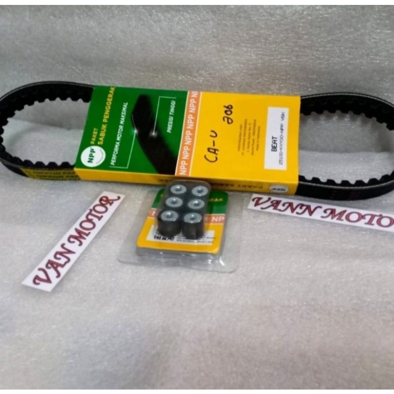 VANBELT VAMBELT SET ROLLER BEAT KARBU. V-BELT NPP