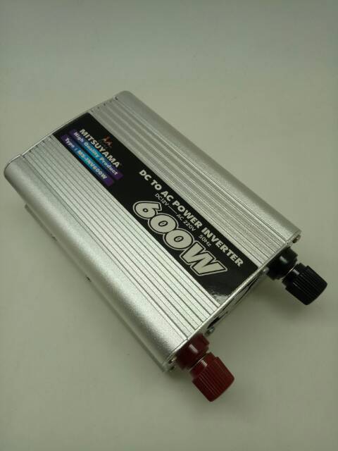 Power Invertwr Mitsuyama 600 MS-INV600W / MS 600 Rubah Dc Menjadi AC